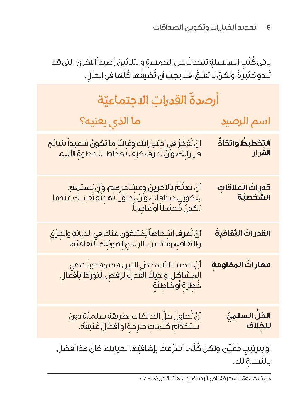 سلسلة "إضافة الأرصدة" للأطفال، تحديد الخيارات وتكوين الصداقات