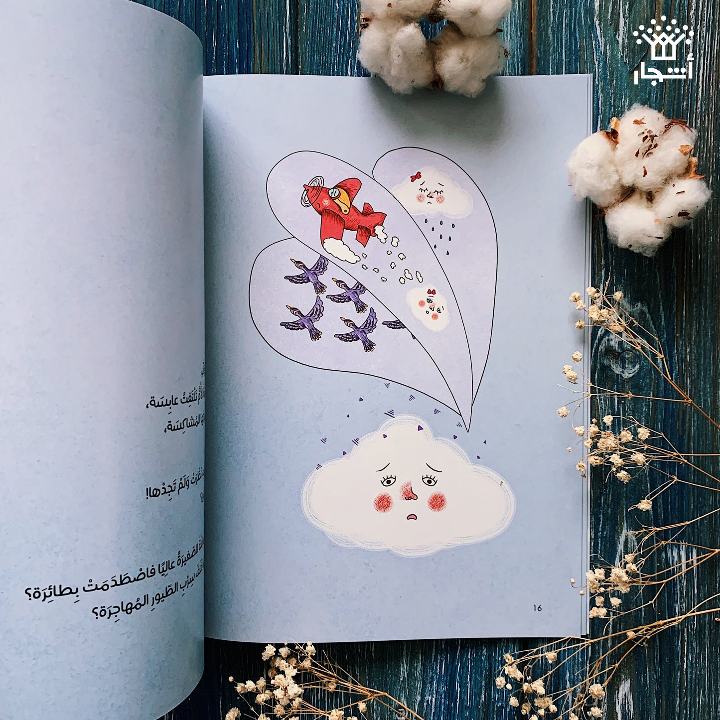 بيضاء الغمامة وشجرة القطن